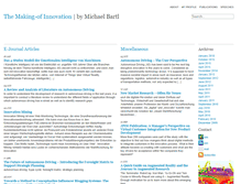Tablet Screenshot of michaelbartl.com